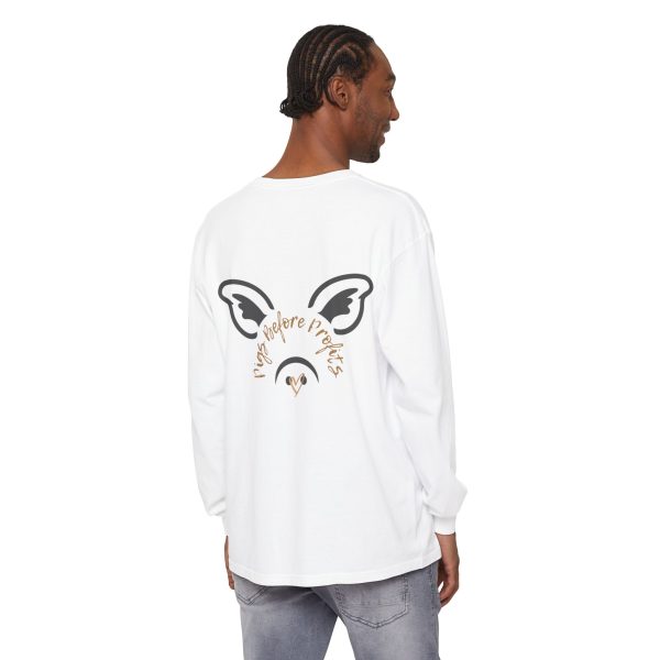 Long Sleeve T-Shirt - 'Pigs Before Profits' Animal Sanctuary Nonprofit Support - Image 4