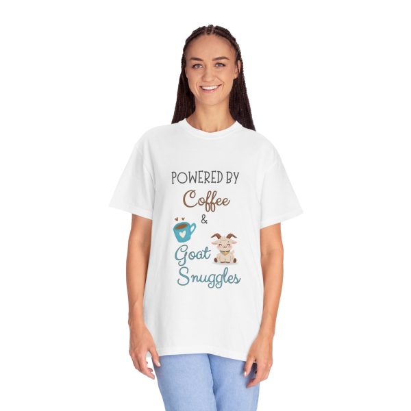 Coffee & Goat Snuggles Unisex T-shirt - Animal Sanctuary Nonprofit Support - Image 5