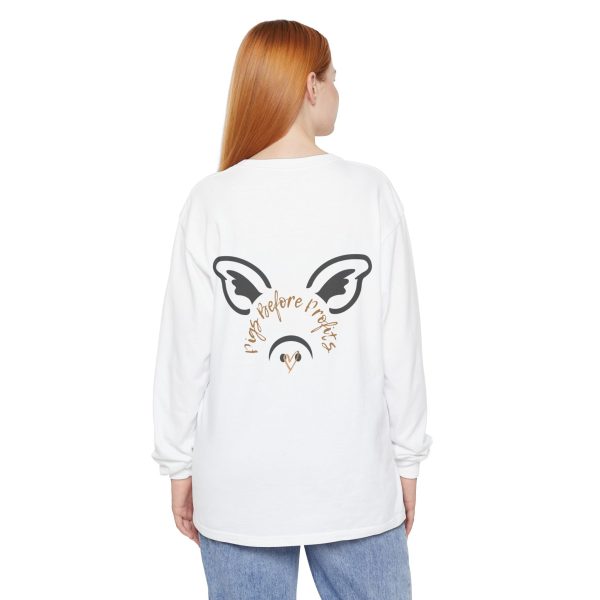 Long Sleeve T-Shirt - 'Pigs Before Profits' Animal Sanctuary Nonprofit Support - Image 6