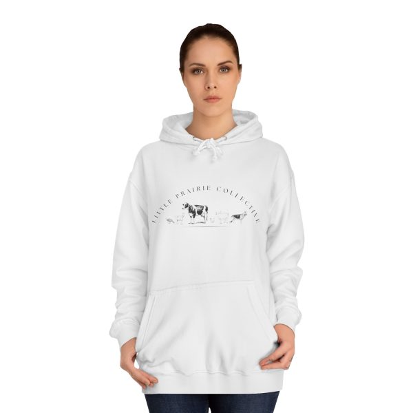 Logo Unisex College Hoodie - Support Animal Sanctuary Nonprofit - Image 4