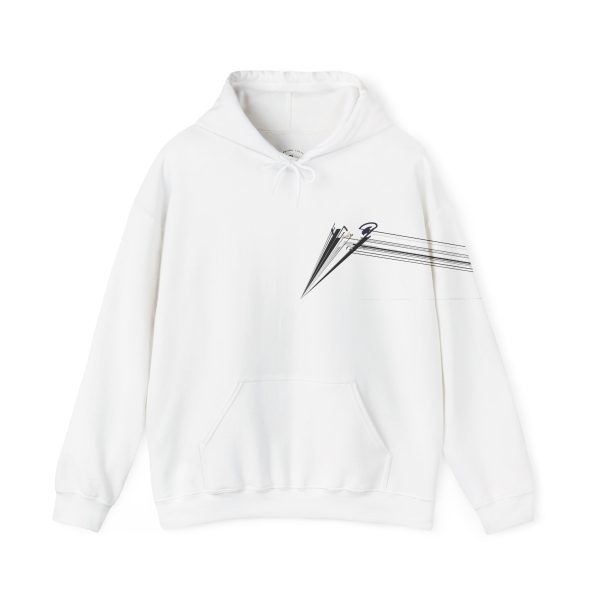 Hooded Sweatshirt with Pigs before Profits Design - Cozy Unisex - Image 5