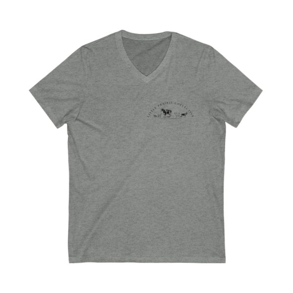 Coffee & Goat Snuggles V-Neck Tee - Image 5