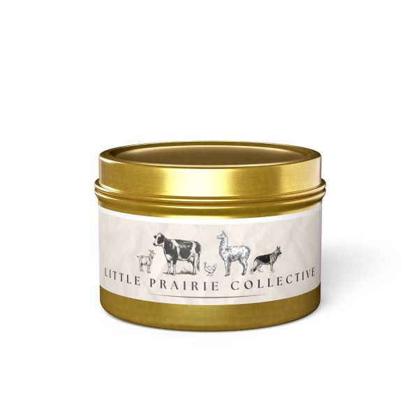 Candle Tins - Eco-Friendly Tin Candles Supporting Little Prairie Collective Nonprofit - Image 11