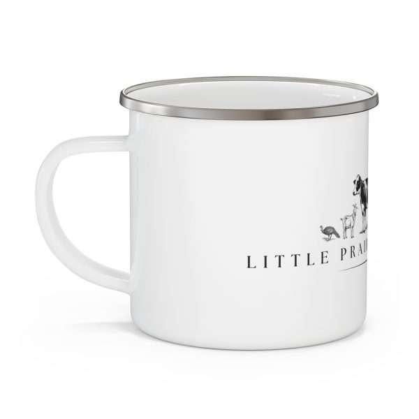 Rustic Enamel Camping Mug -  Little Prairie Collective Nonprofit - Image 3