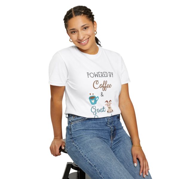 Coffee & Goat Snuggles Unisex T-shirt - Animal Sanctuary Nonprofit Support - Image 8