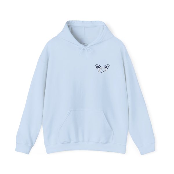 Hooded Sweatshirt with Pigs before Profits Design - Cozy Unisex - Image 2