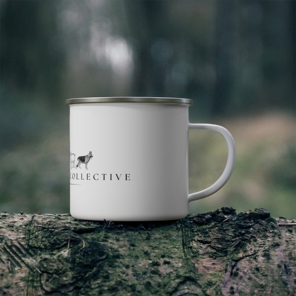 Rustic Enamel Camping Mug -  Little Prairie Collective Nonprofit - Image 4
