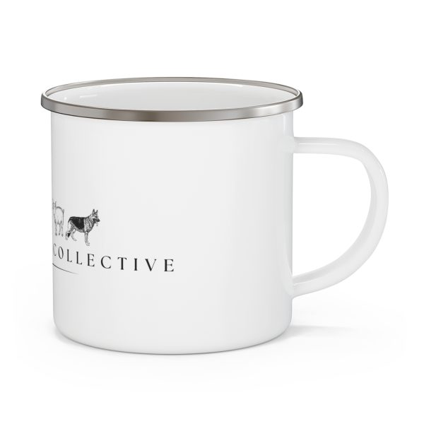 Rustic Enamel Camping Mug -  Little Prairie Collective Nonprofit - Image 2