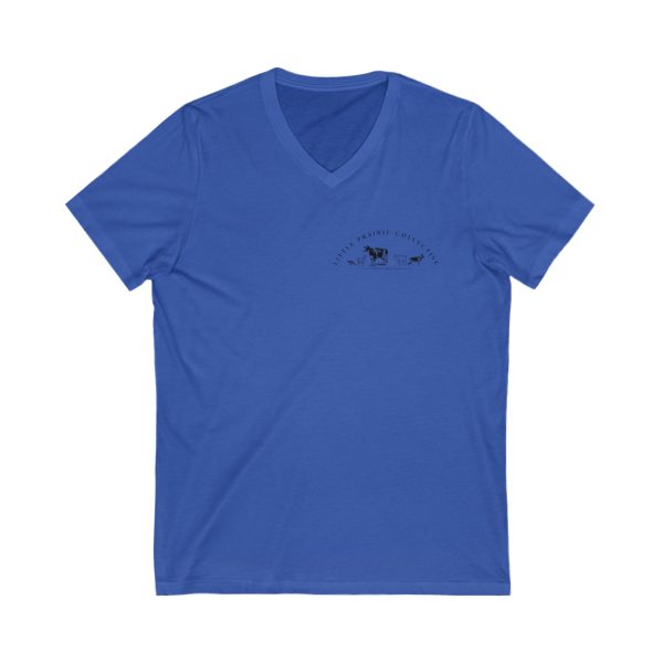 Coffee & Goat Snuggles V-Neck Tee - Image 9