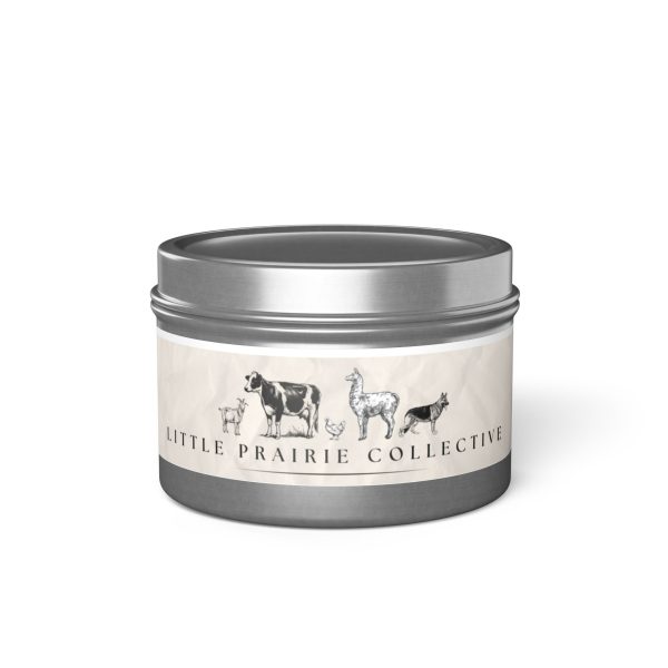 Candle Tins - Eco-Friendly Tin Candles Supporting Little Prairie Collective Nonprofit - Image 2