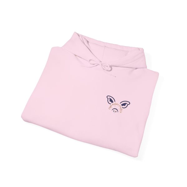 Hooded Sweatshirt with Pigs before Profits Design - Cozy Unisex - Image 24